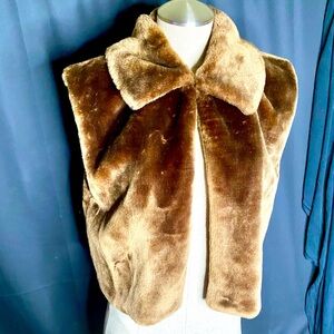 Cejan Vintage Feaux Fur Vest